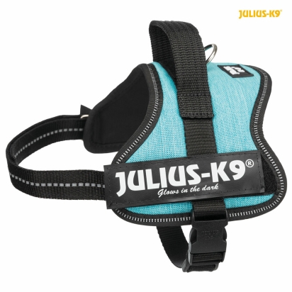 Julius-K9 silový postroj Mini-Mini/S 40-53 cm,  - oceán