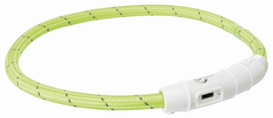 Svítící kroužek USB na krk XS-S 35 cm zelená (RP 2,10 Kč)
