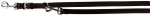 Vodítko kožené ACTIVE M-L 2,00m/18 mm,  - černé