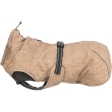 Zateplený zimní kabátek RIOM, písková, XXL:80cm, hruď:74-112cm, krk: do 66cm