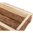 Krmná miska pro hlodavce, 450 ml/ 27 x 5 x 13 cm, borové dřevo