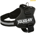 Julius-K9 silový postroj 2/L-XL 71-96 cm/50 mm,  - černý