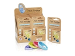 Tick Twister ClipBox 3ks - vytahovač na klíšťata v pouzdře, plast/silikon