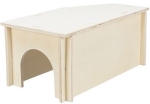 Skládací dřevěný domek HOLM pro králíčky, 50 x 23 x 33 cm