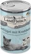 Landfleisch Cat Adult Topf drůbeží, krevety 400g