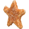Xmas Denta Fun Chicken Star [150 ks], buvolí hvězdičky v kuřecím mase, 9 cm/ 30 g