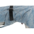 Reflexní pláštěnka LUNAS, L: 55  cm, stříbřitě-modrá
