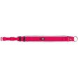 PREMIUM obojek extra široký, L-XL: 53-62 cm/50 mm, fuchsia/grafit