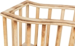 Jesličky na seno stojící 37 x 19 x 13 cm, opalované dřevo