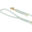 Soft Rope kulaté tkané vodítko, S-XL: 1.00 m/ 10 mm, šalvěj/máta
