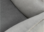 Pelech LENI obdélník s okrajem, 80 x 60 cm, písková/šedá