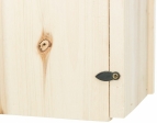 Hnízdící budka pro špačky, borovicové dřevo,  18 × 31 × 16 cm/ø 4.5 cm