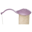 JUNIOR škrabadlo pro koťata ø 26 cm/ 47 cm, fleece/sisal, světlá lila