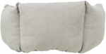 Pelech LENI kulatý s vysokým okrajem, ø 55 cm, písková/šedá