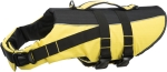 Life Vest plavací vesta pro psa XL 65 cm: 60-96 cm, do 45kg žluto/černá