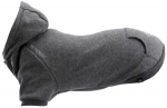 BE NORDIC Flensburg mikina s kapucí, XS: 27 cm, šedá