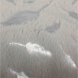 Podložka Feather 100 x 70 cm šedá/stříbrná