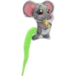 Myška emotivní s catnipem, barevný ocásek, 7.5 cm, látka, 5 druhů