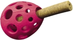 Nobby silná gumová hračka děrované vejce &quot;stand-up&quot; 11cm