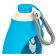 Lahev na vodu se sklopnou silikonovou miskou, 0.55 l, plast/silikon