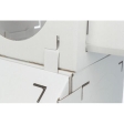 FINCA FELICE kartonový nábytek pro kočky,  125 x 62 x 62 cm, nosnost 8 kg, bílá