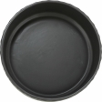 Keramická miska 1,6 l/ø 20 cm, vroubkovaná, černá
