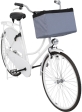 Front-Box transportní košík na řidítka, 38 x 25 x 25cm, šedá (max. 6kg)