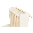 Krmná stanice - bar + misky, jesličky - 70 x 41 x 47 cm, dřevo/nerez/plast