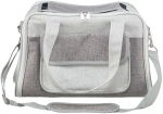 Transportní taška LIBBY, 25 x 27 x 42 cm, do 7 kg, šedá