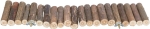 Visutý most z vrbových větviček pro hlodavce, upevnění šroubem, 30 x7cm