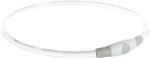 Flash light ring USB, blikací obojek,  S-M: 40 cm/ ø 8 mm (RP 2,10 Kč)