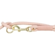 Soft Rope prodlužovací kulaté tkané vodítko, S-XL: 2.00 m/ 10 mm, růžová/světlerůžová