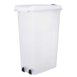 Barel, vzduchotěsný zásobník 40 l/27 × 61 × 45 cm, transparentní/bílá
