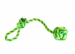 Přetahovadlo HipHop bavlněný míč, sv.zelená, tm.zelená, khaki