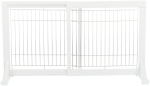 Posuvná bariéra pro psy 65-108 x 61 x 31 bílá