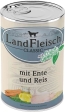 Landfleisch Dog Classic kachna s rýží 400g