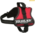 Julius-K9 silový postroj Mini-Mini/S 40-53 cm,  - červená