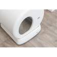 Samočistící SMART toaleta pro kočky, 53 x 55,5 x 52 cm, bílá (RP 7,40 Kč)