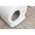 Samočistící SMART toaleta pro kočky, 53 x 55,5 x 52 cm, bílá (RP 7,40 Kč)