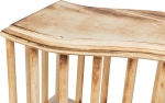 Jesličky na seno stojící 37 x 19 x 13 cm, opalované dřevo