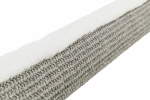 Sloupek se sisalovým kobercem, ø 9 × 58 cm, šedá