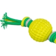 Hrací míč na lanech, Ø 9 x 44 cm, TPR/polyester