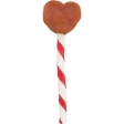 Valentine Heart Lollipop, kuřecí lízátko tvar srdce, 12 cm/15 g  [150 ks]
