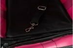 Nylonová přepravní taška RYAN 26 x 27 x 47cm (max. 6kg) růžová - DOPRODEJ