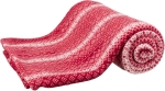 Vánoční deka LUMI červeno-bílá, 150x100cm