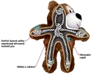 Kong Knots odolné přetahovadlo medvěd vel. XS 10cm