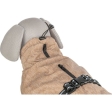 Zateplený zimní kabátek RIOM, písková, XXL:80cm, hruď:74-112cm, krk: do 66cm