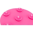 Lick´n´Snack KRUH s přísavkami - podložka k pomalému krmení, 18 cm, TPR/plast, pink