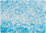 Chladící keramická podložka pro králíky, 35 x 25 cm, modrá