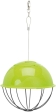 Závěsný míč na potravu napůl plastový/pletivo 16 cm